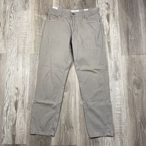 Brax Mens Size 32x30* Feel Good Cadiz Ultralight Straight‎ Leg Gray Pants